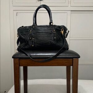 Rebecca Minkoff Black Satchel Bag with Elegant Design